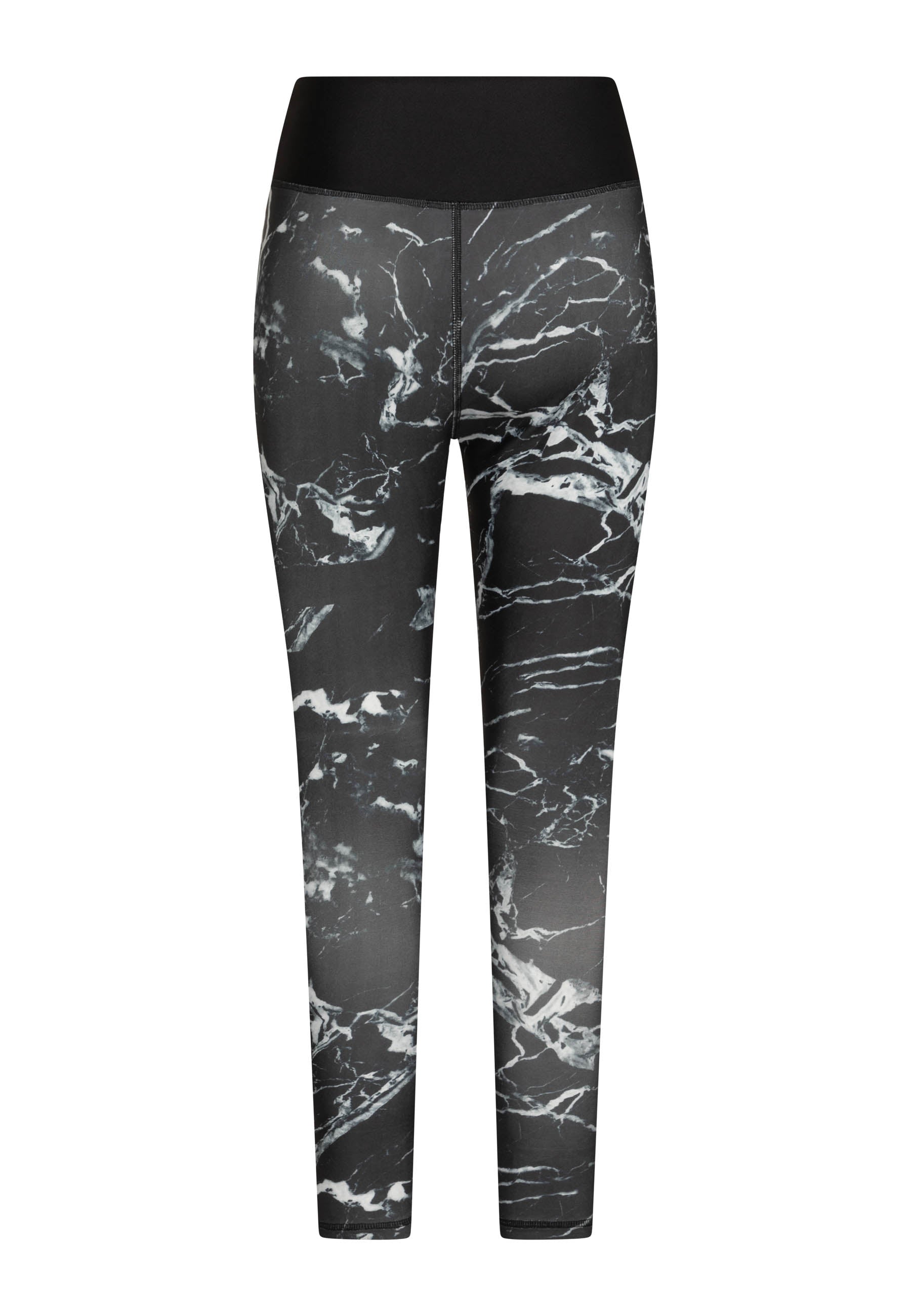 Lisminas 902 Extra High Waist Leggings in Schwarz und Weiß, auf weißem Hintergrund.